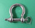 Stainless Steel 316 Anti-Off Bow Shackle 3/8" (10mm) Marine Grade