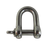 Stainless Steel 316 Forged D Shackle Marine Grade M12 (1/2") Load Rated