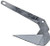 Galvanized Delta Anchor 11lbs (5kg) Fast Set Plow Anchor