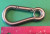 Stainless Steel 316 Spring Hook with Eyelet Carabiner 5/16" (8mm) Marine Grade
