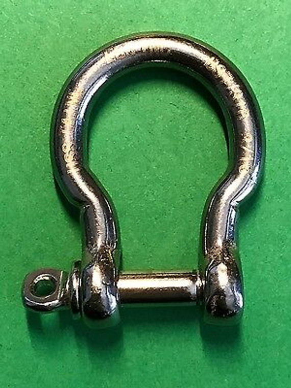 Stainless Steel 316 Forged Bow Shackles 3/16" (5mm) Marine Grade