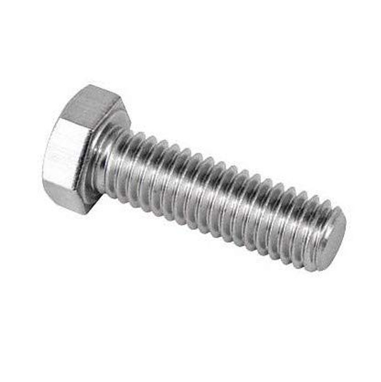 100 Pcs Stainless Steel 316 A4 3/8"-16 x 1" UNC Hex Head Bolt Cap Screws F593