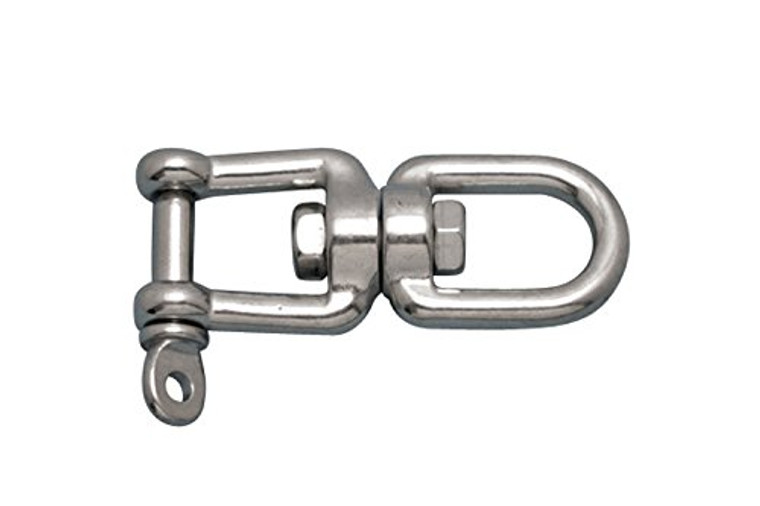 Stainless Steel 316 25mm (1") Anchor Swivel Eye and Jaw Marine Grade