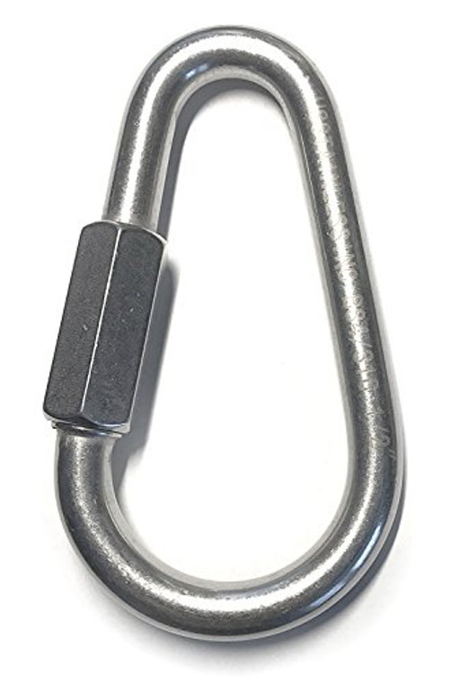 Stainless Steel 316 Pear Shape Quick Link 1/2" (12mm) Marine Grade