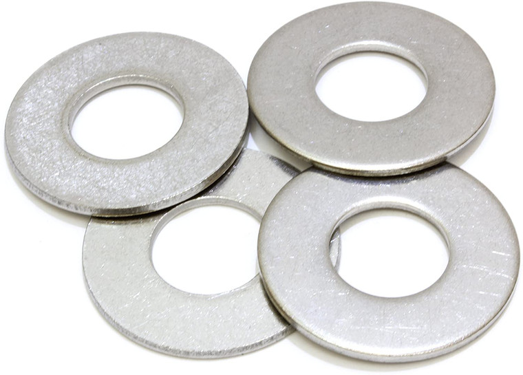 100 Pieces Stainless Steel 316 SAE 5/8" Flat Washer OD 1 5/16"