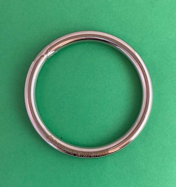 Stainless Steel 316 Round Ring Welded 5/16