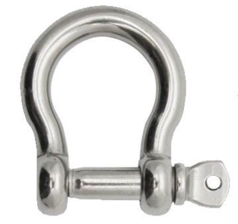 US STAINLESS Stainless Steel 316 Bow Shackle 1" (25mm) Marine Grade