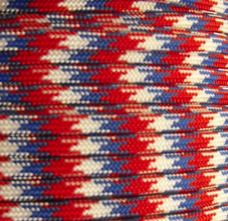 US Ropes Type III Commercial 550 Paracord 100' Hank Made in USA Survival Cord Parachute Outdoor (Liberty)