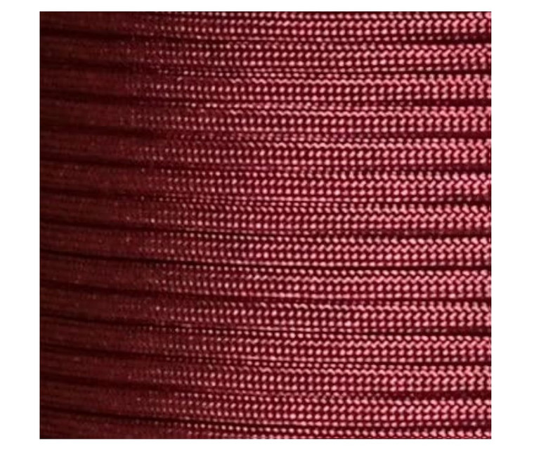 US Ropes Type III Commercial 550 Paracord 100' Hank Made in USA Survival Cord Parachute Outdoor (Burgundy)