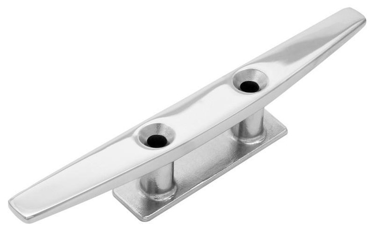 US Stainless Stainless Steel 316 Blue Water Cleat 8" Marine Grade Boat Deck or Flagpole