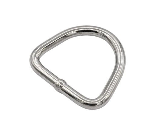 Stainless Steel 304 D Ring 1/4" x 2-3/16" (6mm x 55mm)