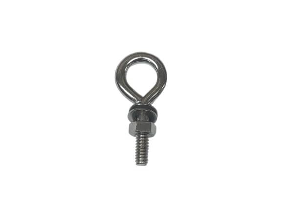 US STAINLESS Stainless Steel 316 Unwelded Eye Bolt 1/4" UNC x 1" Marine Grade Pitch of 20