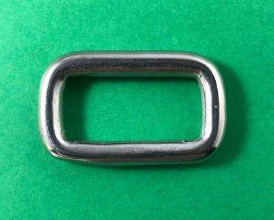 Stainless Steel 304 Rectangle Adjusting Ring 3/16" x 1" (5mm x 25mm)