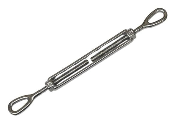 US STAINLESS Stainless Steel 316 1/4" Turnbuckle Eye and Eye US Type Marine Grade #311USEE-1/4K