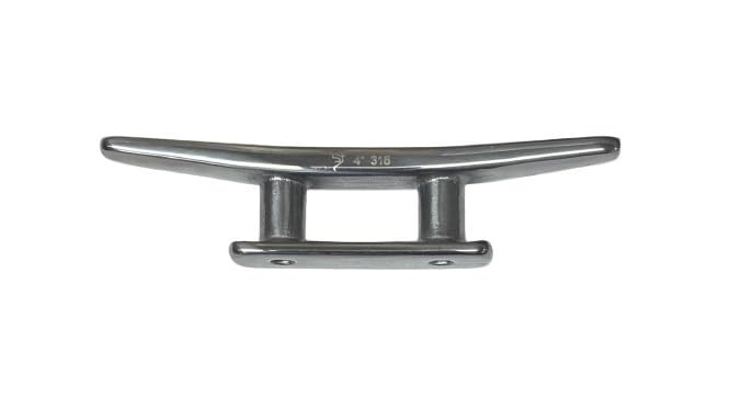 US Stainless Stainless Steel 316 Blue Water Cleat 4" Boat Deck or Flagpole