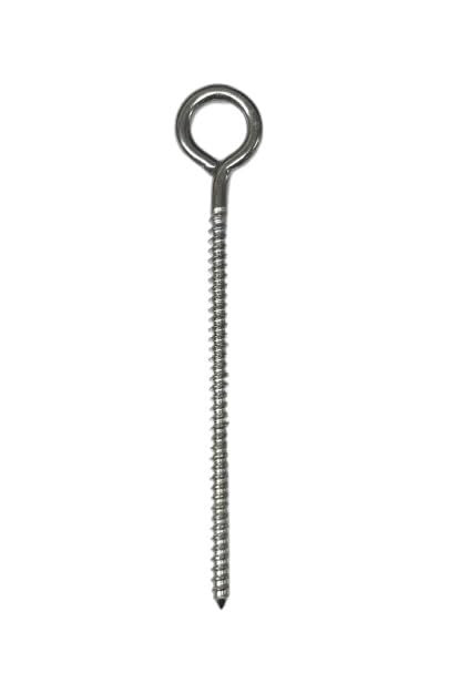 US STAINLESS Stainless Steel 316 Unwelded Lag Eye Bolt Screw 1/4" x 4"