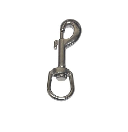 US STAINLESS Stainless Steel 316 Bolt Snap with Swivel End 3/4" Polished