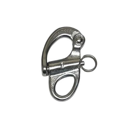 US STAINLESS 316 Stainless Steel Fixed Snap Shackle 5/16" (8mm) Type 2483