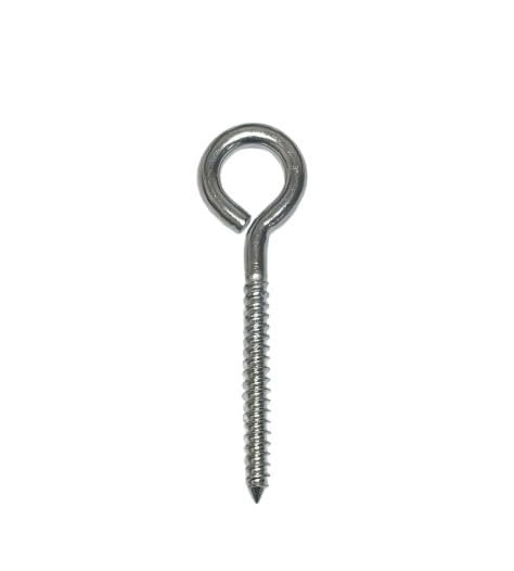 US STAINLESS Stainless Steel 316 Unwelded Lag Eye Bolt Screw 3/8" x 3"