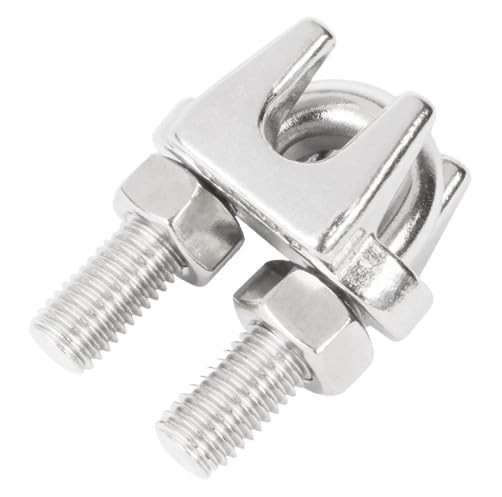 US STAINLESS Stainless Steel 316 Standard Wire Rope Clip 1" (25mm) Type K