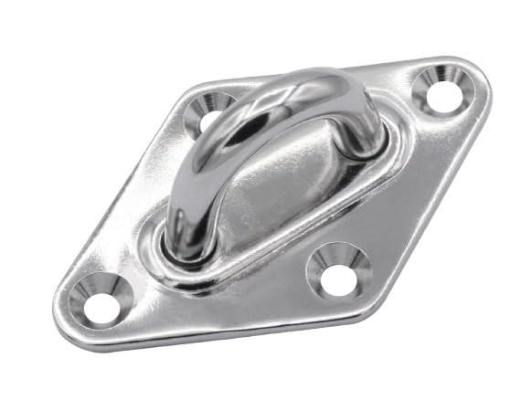 US Stainless Stainless Steel 304 Diamond Pad Eye 3/16" (5mm)