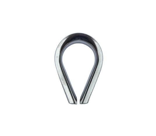 US STAINLESS Stainless Steel 316 Wire Rope Thimble 14mm for 9/16" Rope Size