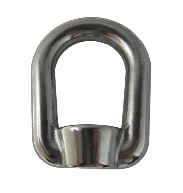 Stainless Steel 316 Type 804 US Shape Lifting Eye Nut 3/4" UNC Marine Grade