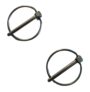 2 Pieces Stainless Steel 316 Asymmetrical Spring Hook Carabiner Casting End  with Eye 1/4 (6mm) Marine Grade - US Stainless