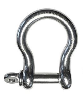 US Stainless Snap Shackle with Forged Swivel Jaw Type 2476 12mm (1/2)  Marine Grade 316 Stainless - US Stainless