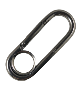 STAINLESS STEEL BUNGEE/SHOCK MARINE GRADE HEAVY DUTY SPRING HOOK - 4 SIZES  TO CHOOSE FROM MADE (IN THE USA)