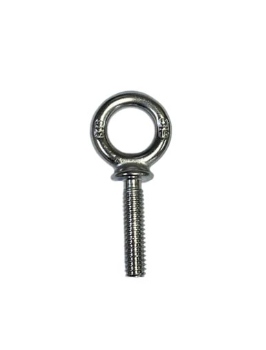 Forged Marine Style Stainless Steel Eye Bolt – 5/16x8 With Nut And Washers (90lb)