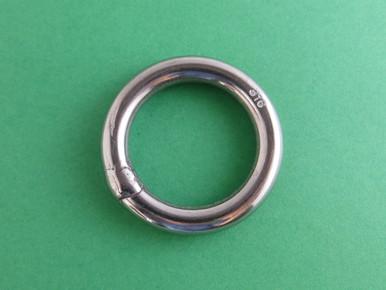 3/16"x11/4 Marine Round Ring 4 mm x 30 mm Grade 316 Stainless Steel