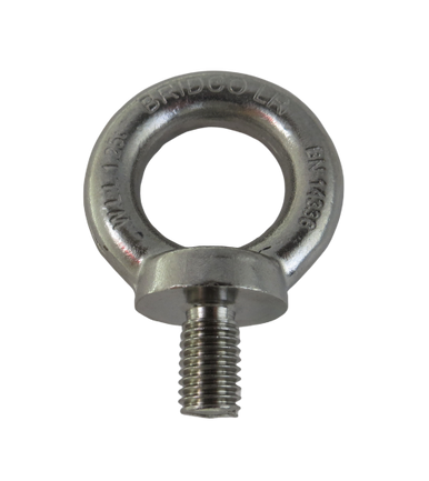 Stainless Steel 316 Heavy Duty Lifting Eye Bolt M12 (1/2) Marine Grade Load  Rated at 1.25T - US Stainless