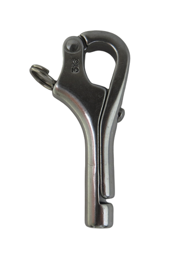 Two Big Stainless Steel Pelican Hooks for 3/16 Wire 