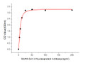 Immobilized Recombinant 2019-nCoV Nucleocapsid Protein (RP01264LQ) at 1 Mu g/mL (100 Mu L/well) can bind SARS-CoV-2 Nucleoprotein Rabbit monoclonal antibody (STJ11103176) with a linear range of 3. 12-200ng/mL.