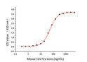 Immobilized Human CD47 (Catalog: STJP001297) at 2 Mu g/mL (100 Mu L/well) can bind Mouse CD172a (Catalog: STJP002827) with a linear range of 1. 2-55. 3 ng/mL.