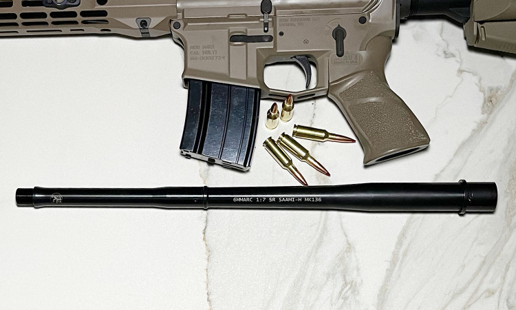 REXUS AR15 barrel 16" 6mm ARC black nitride