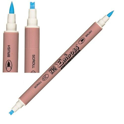 Embossing Marker - Brush and Scroll Pen by Zig Markers