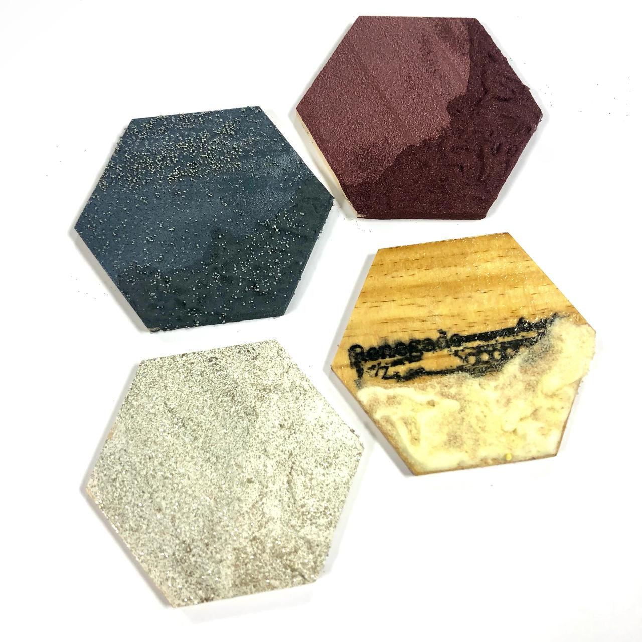 Embossing Powder Sample Blocks by Emerald Creek