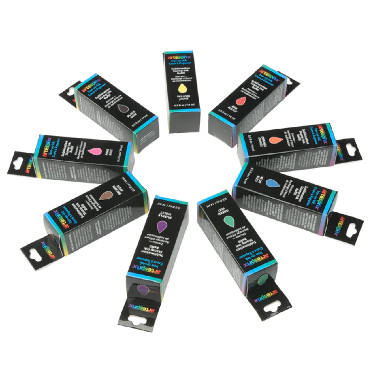 Artesprix Sublimation Stamp Pads and Ink Refills