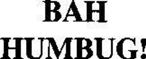 Emerald Creek Bah Humbug - Cling Mount Emerald Creek Bah Humbug - Cling Mount