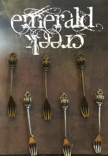 Royal Fork Charm 6/pkg Royal Fork Charm 6/pkg