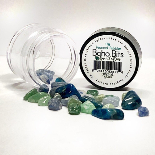 gwen lafleur Boho Bits - Peacock Pebbles gwen lafleur Boho Bits - Peacock Pebbles