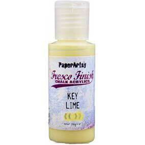 Fresco Finish Acrylic Paint - Key Lime