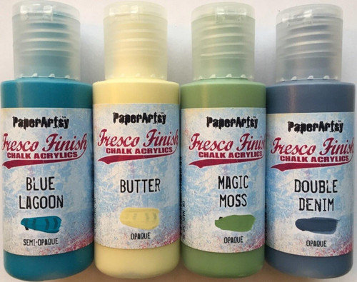 Fresco Finish Acrylic Paint Set - Seth Apter Paint Set#3 - Summer Fresco Finish Acrylic Paint Set - Seth Apter Paint Set#3 - Summer
