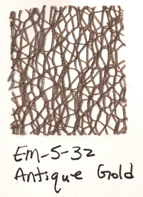 Pam Bray Designs Pams Picks - 1 1/2 Net Web Ribbon - Antique Gold Pam Bray Designs Pams Picks - 1 1/2 Net Web Ribbon - Antique Gold