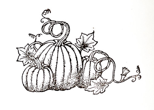 Pumpkin Patch  crafting stamp