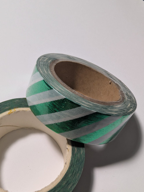 Green Stripe Washi Tape