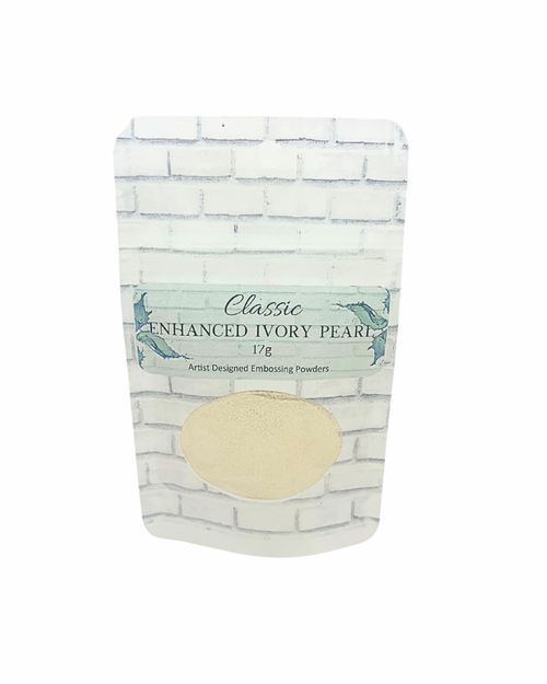 Enhanced Ivory Peal Embossing Powder