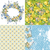 Lemoncello 12x12 scrapbook paper collection by Pam Bray Designs featuring lemons, citrus florals, blue and yellow patterns, ephemera, wreaths, butterflies, and vintage-inspired crafting elements.